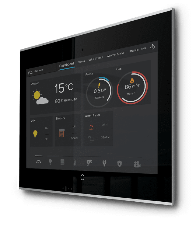 پنل لمسی خانه هوشمند